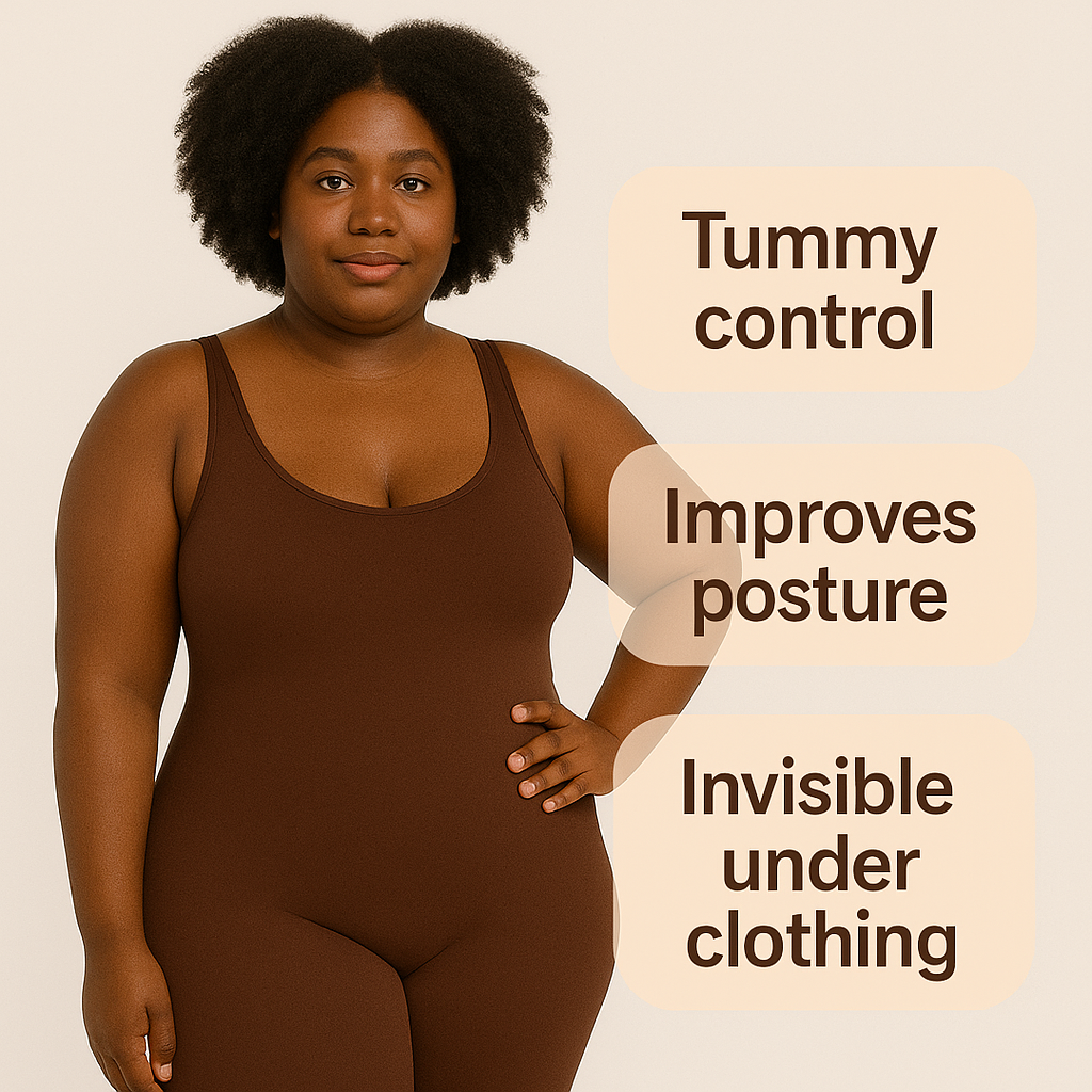 MellowBloom's Women's Seamless Shapewear Bodysuit