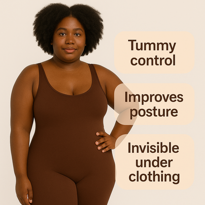 MellowBloom's Women's Seamless Shapewear Bodysuit
